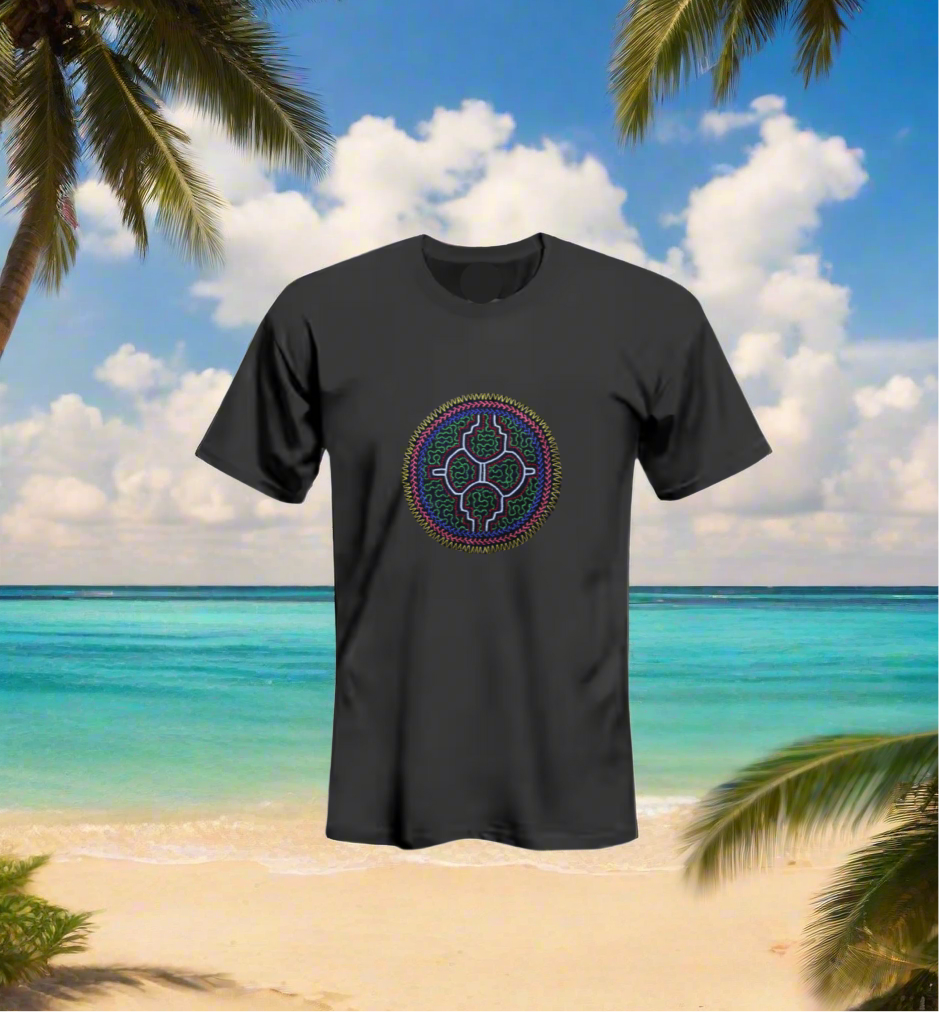 Shipibo Art Patch T-shirt