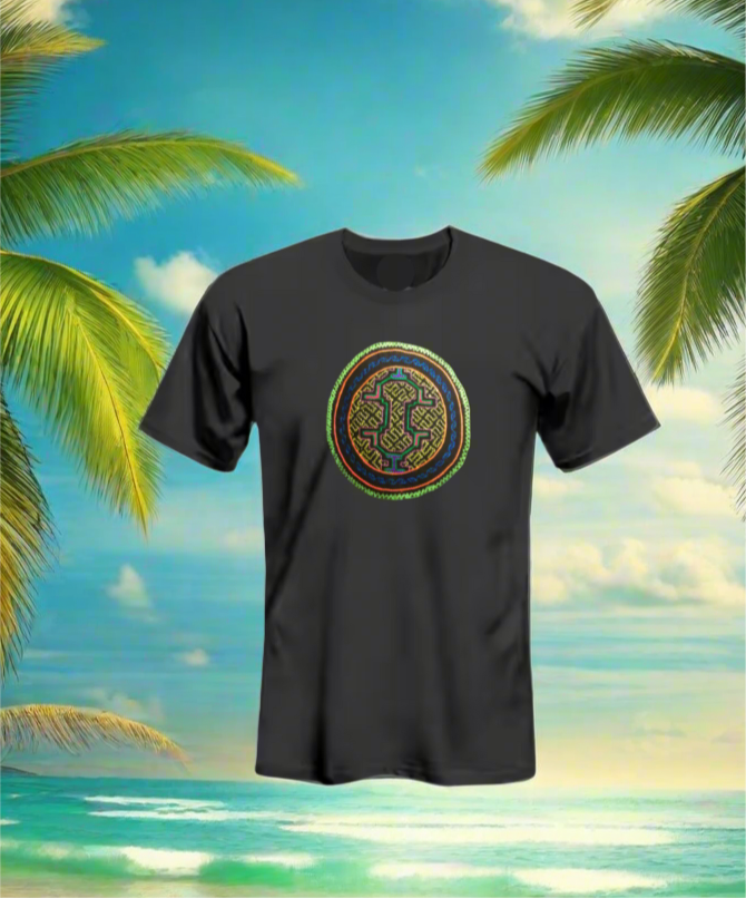 Shipibo Art Patch T-shirt