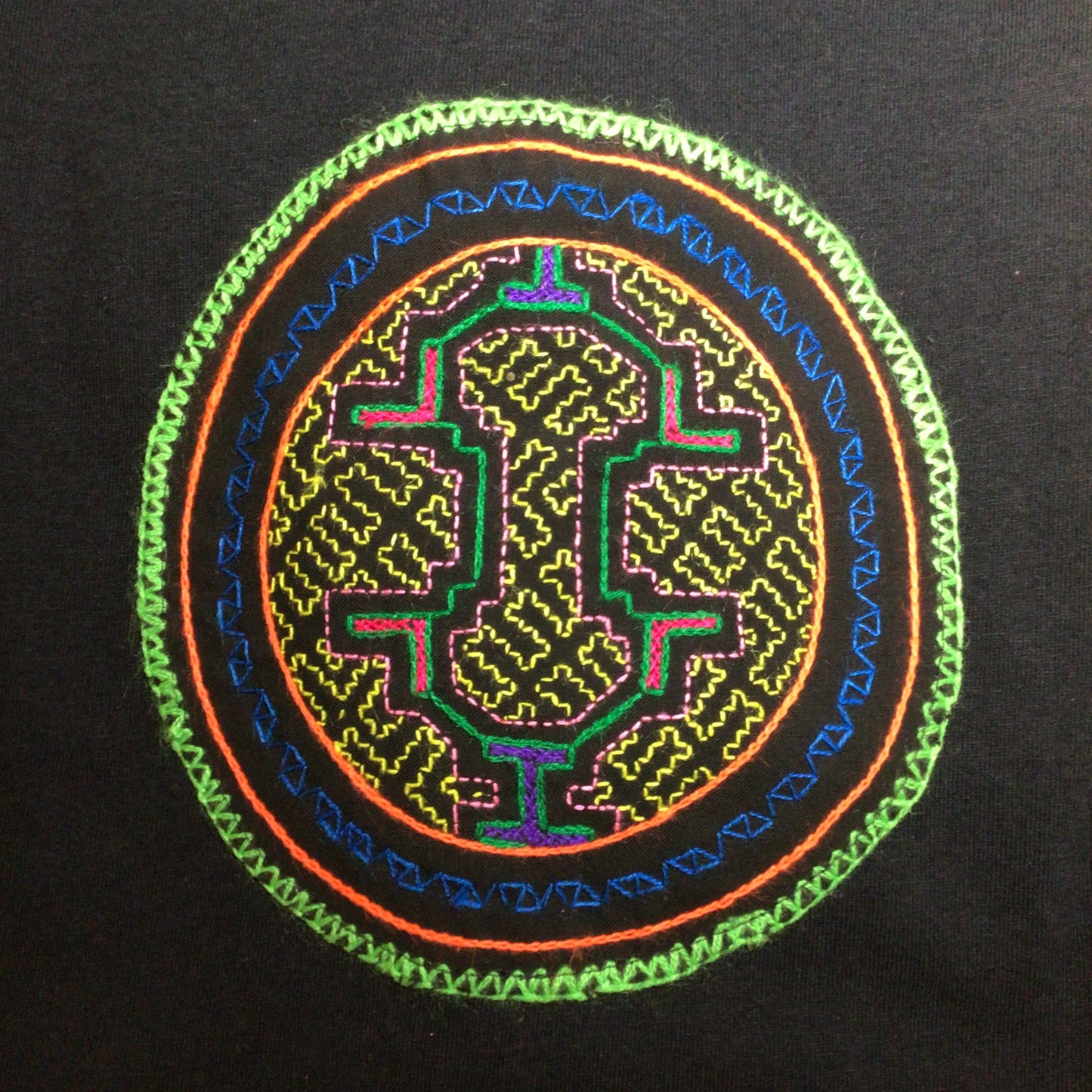 Shipibo Art Patch T-shirt